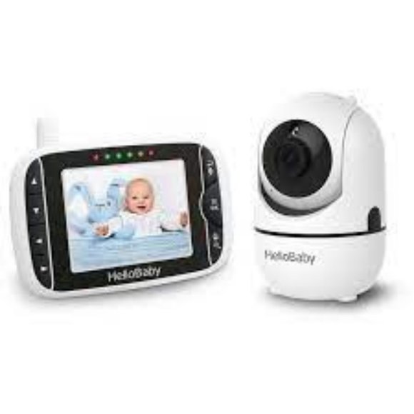 NWT HELLOBABY REMOTE PAN TILT & ZOOM BABY MONITOR WITH AUDIO & NIGHT VISION